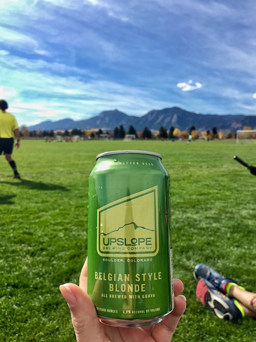 "On Sundays, I drink Upslope beers with guava." - K.C. Cunilio