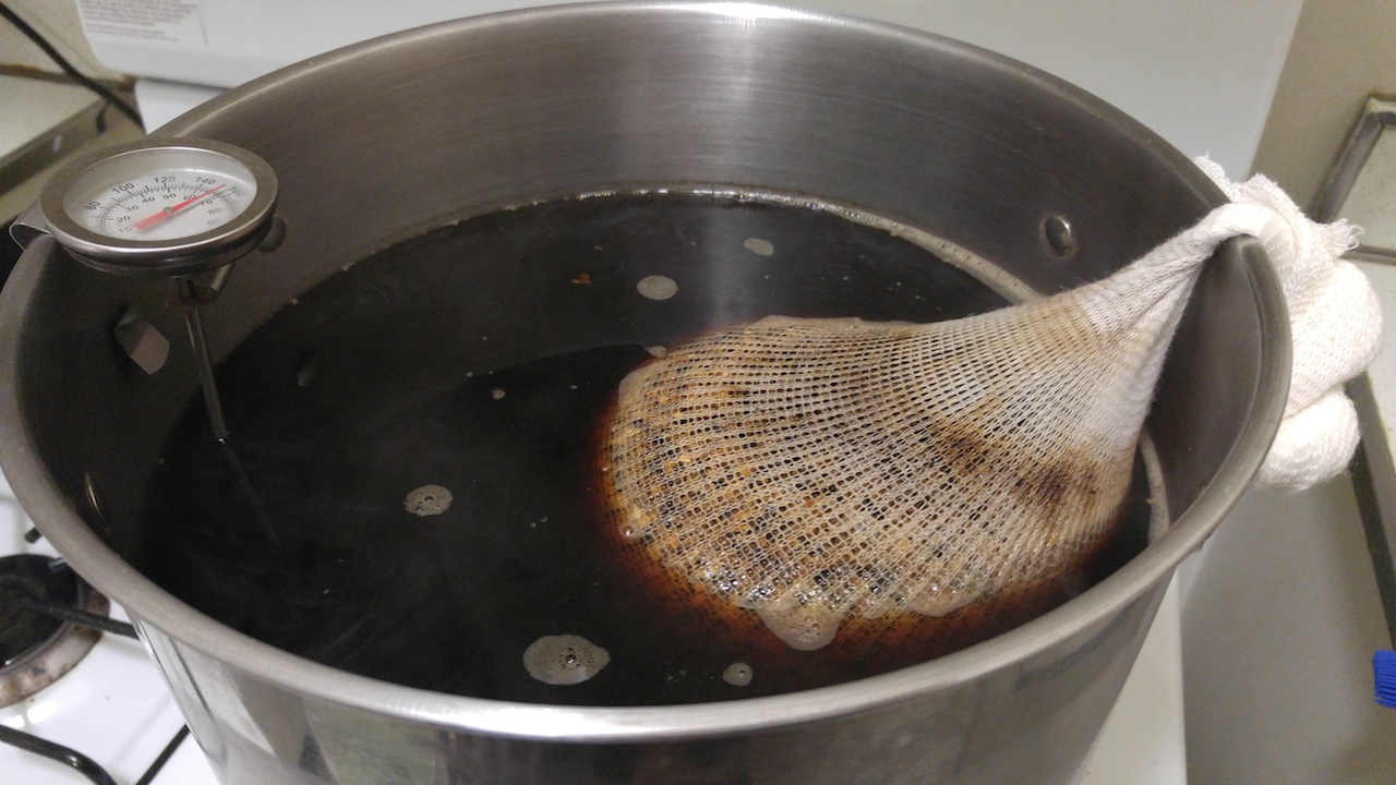 Steeping on the Stovetop (Photo by Scott Johnson)