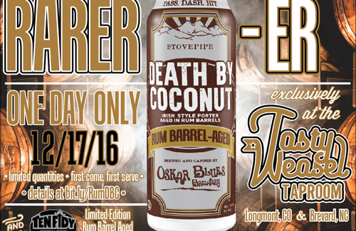 Rum Barrel-Aged Death by Coconut Oskar Blues