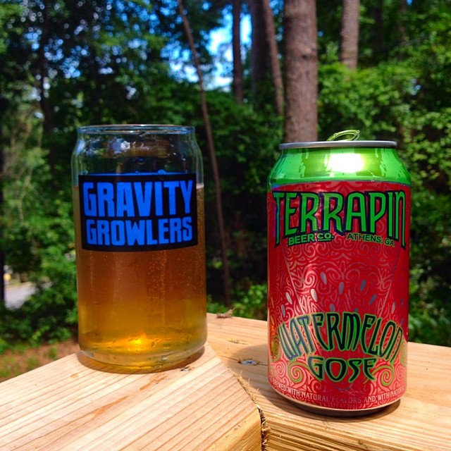 Gravity Growlers Terrapin Beer Co. Watermelon Gose