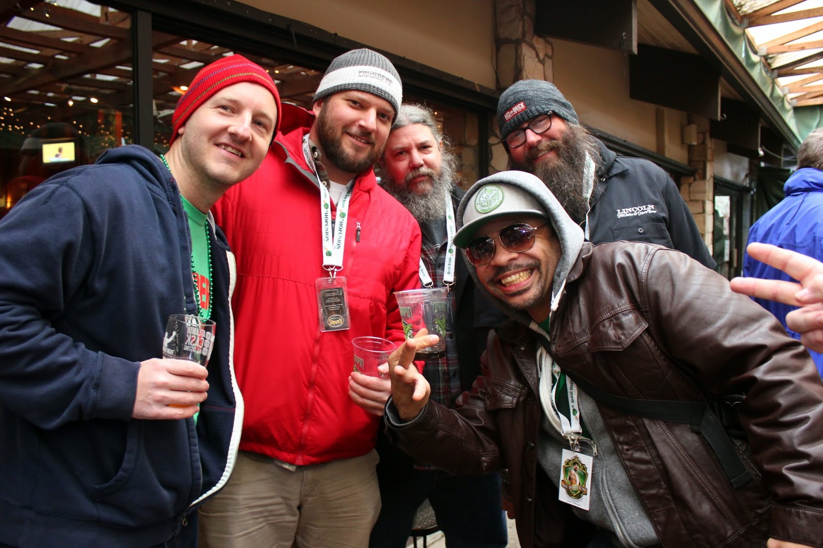 Ale Sharpton & friends at the 2016 Atlanta Cask Ale Tasting (Image courtesy of Ale Sharpton)