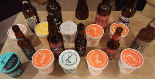 Jeni's Ice Cream and Beer Pairing Overhead