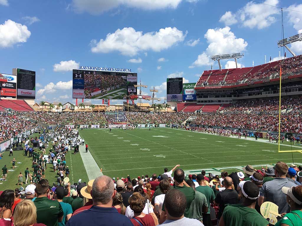 Raymond James Football Stadium Tampa Bay Buccaneers University of Southern Florida