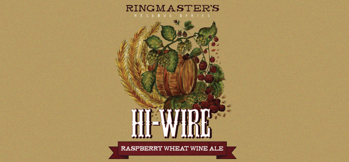 hi wire raspberry wheat wine