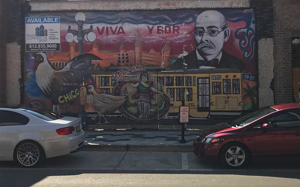 ybor city mural tampa florida