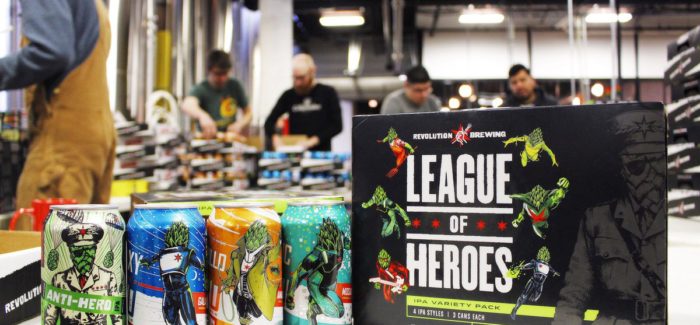 Fast Facts on Revolution Brewing’s New League of Heroes Variety Pack