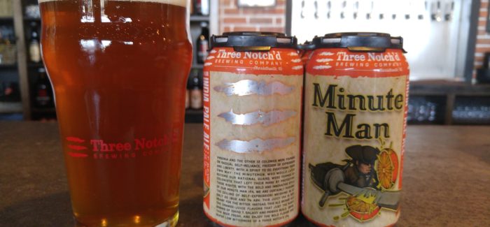 Three Notch’d Brewing Company | Minute Man New England Style IPA