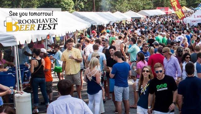 Crowd at Brookhaven Beer Fest