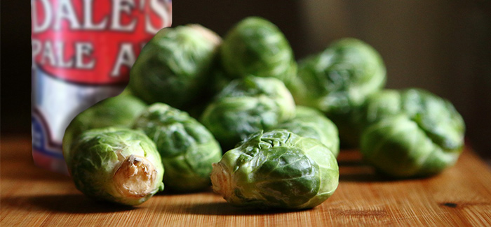 Braised Brussels Sprouts with Pancetta and Pale Ale