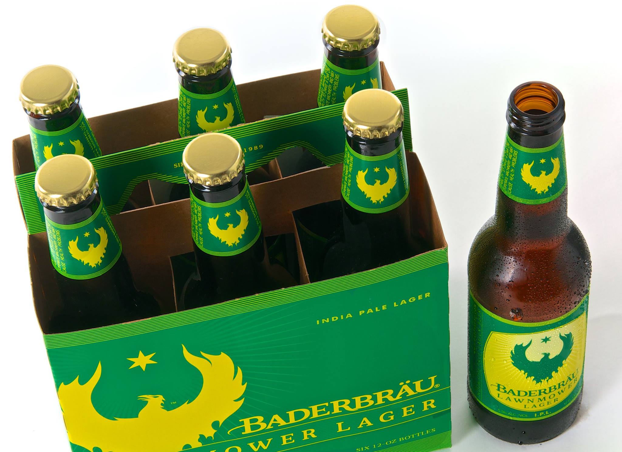 baderbrau lawnmower beer