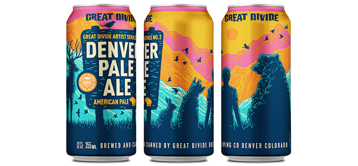 Great Divide’s Denver Pale Ale Artist Series #2 Featuring John Vogl