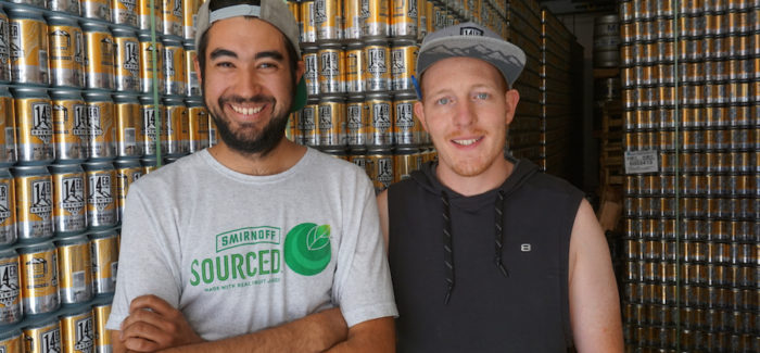 14er Brewing Founders Andrew Kaczmarek and Nato Francescano