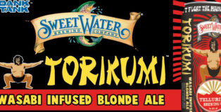 SweetWater Brewing Torikumi Dank Tank wasabi infused blonde ale