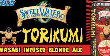 SweetWater Brewing Torikumi Dank Tank wasabi infused blonde ale