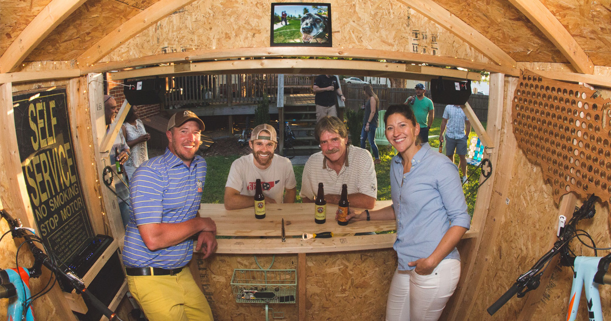 Beer Shed Building: Watch These Guys Turn a Shed into a 