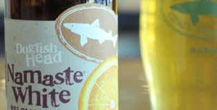 dogfish head namaste white belgian style white ale