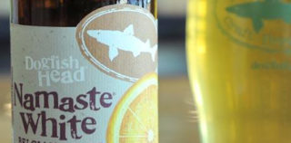 dogfish head namaste white belgian style white ale