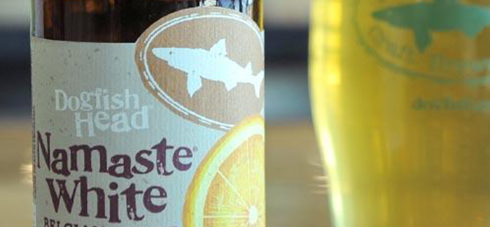dogfish head namaste white belgian style white ale