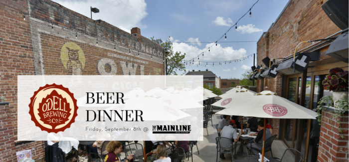Event Preview | Odell Beer Dinner at Mainline Ale House