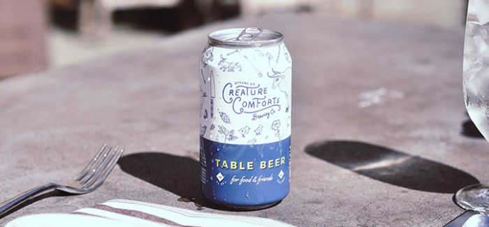 Creature Comforts Brewing Co. Table Beer