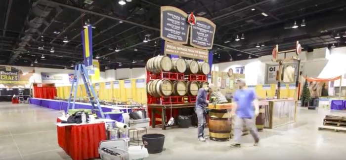 Avery Brewing Time-Lapse of GABF Booth Setup