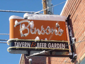 Benson's Tavern & Beer Garden Salida Chaffee County Colorado