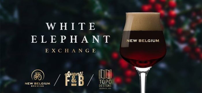 Join Avanti F&B, New Belgium & Topo Designs for a White Elephant Exchange