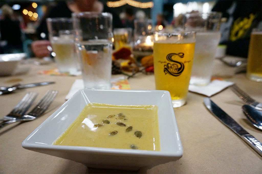 Savannah River Brewing Co. Fall Beer Dinner with Mack’s Street Eats