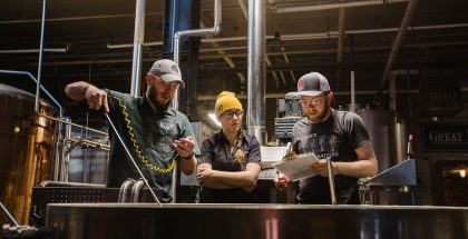 4 Noses & Great Divide Brewing Collab Fest Brew Day - Aperture of Ales by Holly Gerard