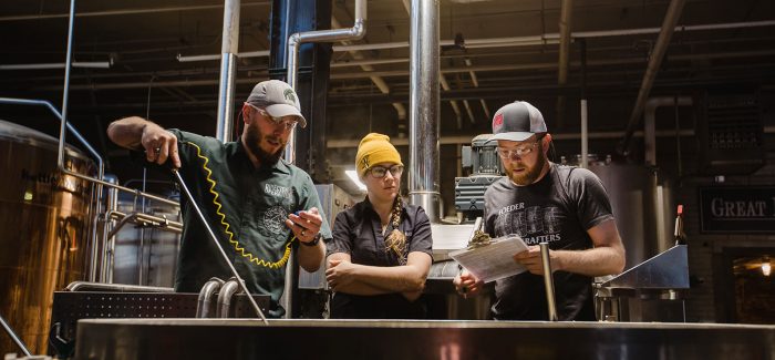 4 Noses & Great Divide Brewing Collab Fest Brew Day - Aperture of Ales by Holly Gerard