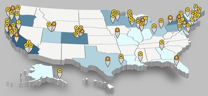 Brewers Association Ranks America’s 50 Largest Breweries By Volume in 2017