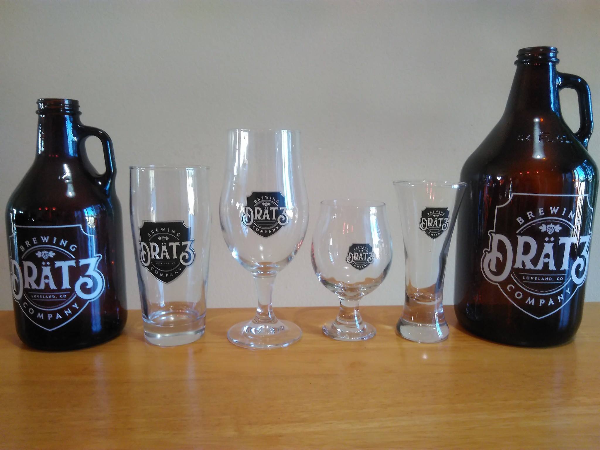 Drätz Brewing Company Glassware