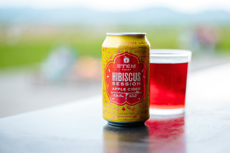 Stem Ciders Hibiscus Session Apple Cider