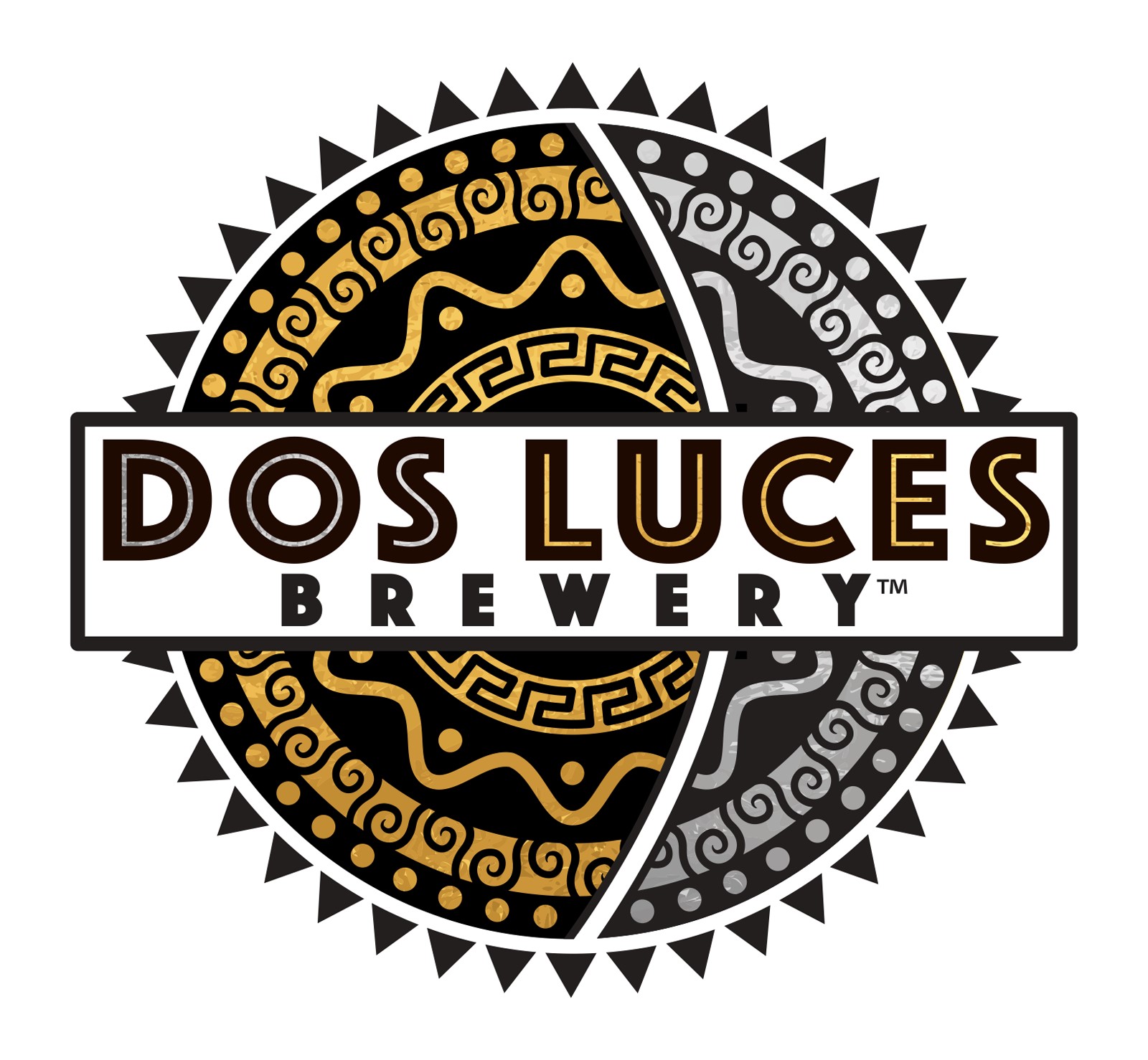 Dos Luces Brewery logo.