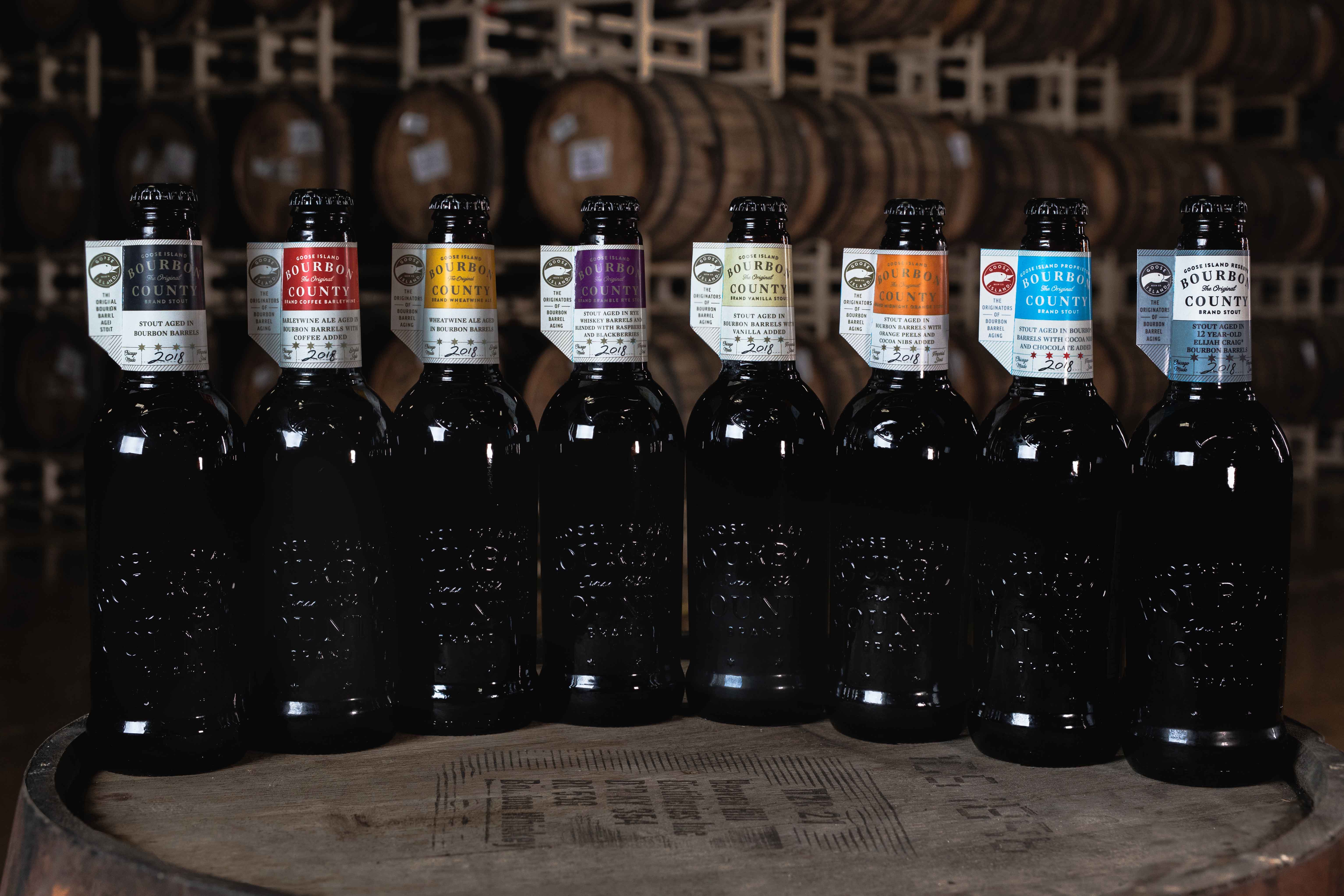 Goose Island Announces 2018 Bourbon County Stout Lineup