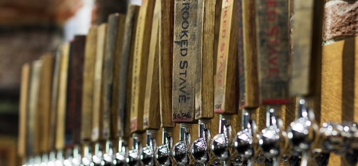 crooked stave tap handles