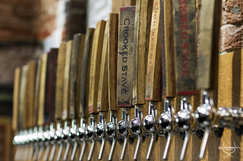 crooked stave tap handles