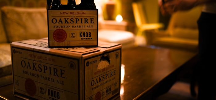 New Belgium & Knob Creek Release Oakspire Bourbon-Inspired Ale