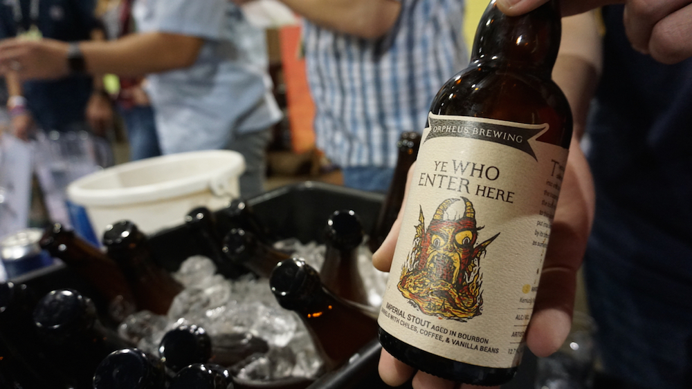 Orpheus Brewing Ye Who Enter Here