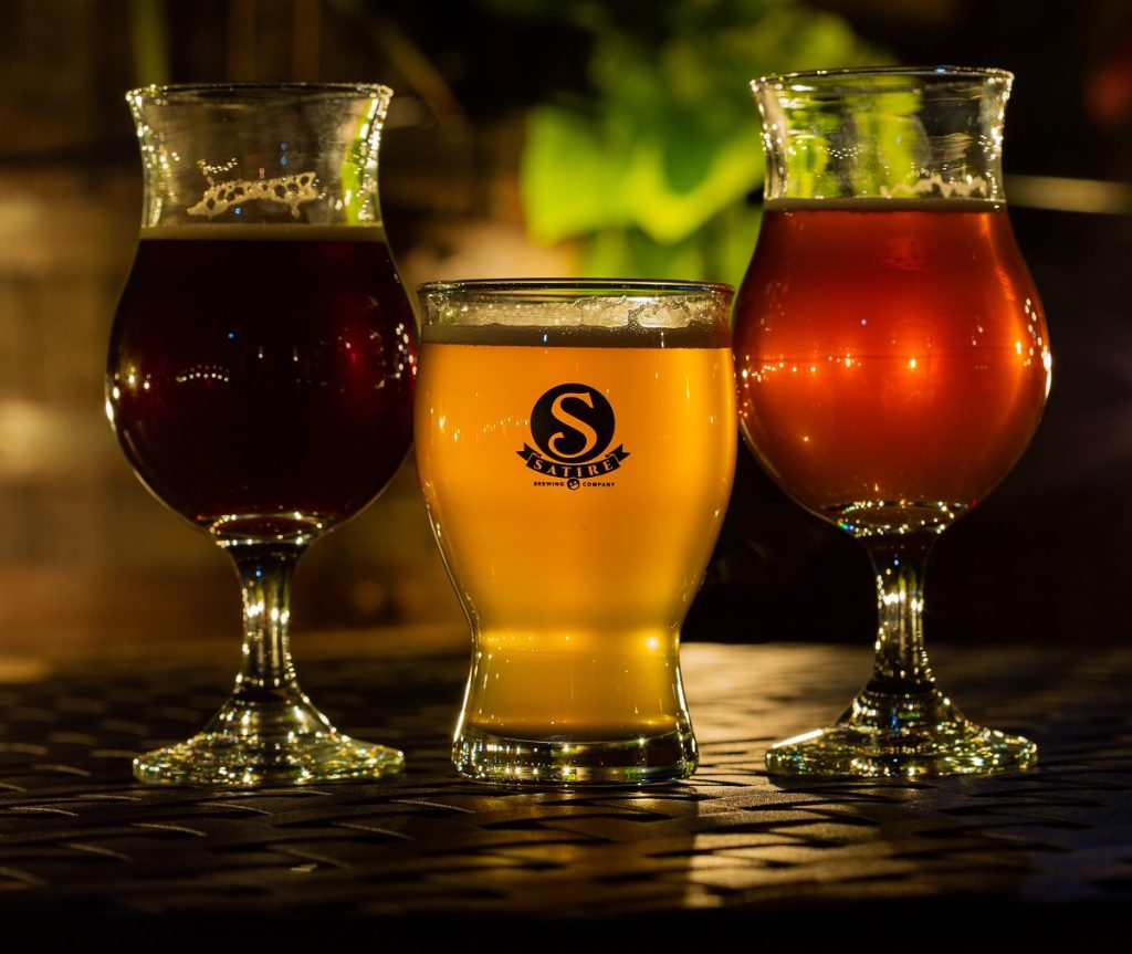 Satire Brewing Company Brews