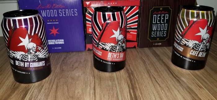 First Impressions on Revolution Brewing’s 2018 Deth’s Tar and its Two Variants