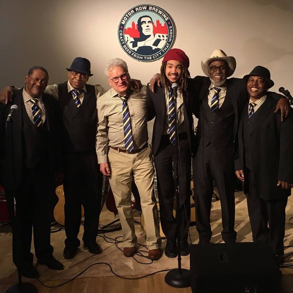 Original Chicago Blues All Stars at Motor Row, who will play at the Groundhog Day Brewers Rock Festival
