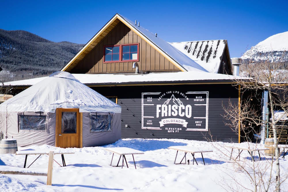 Outer Range Brewing Yurt