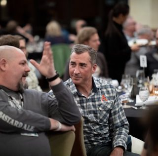 Photo by Dustin Hall, The Brewtography Project Matt Brynildson, Adam Avery, and Cory King on Big Beers 2019