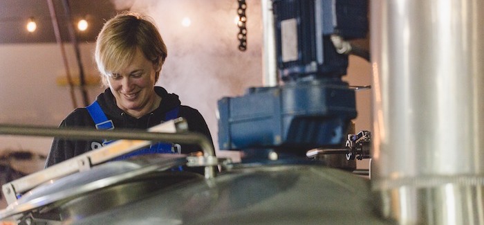 Robyn Schumacher, co-founder and owner of Stoup Brewing