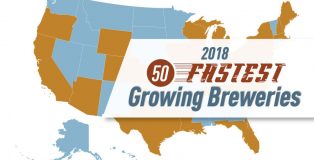 50 fastest growing breweries