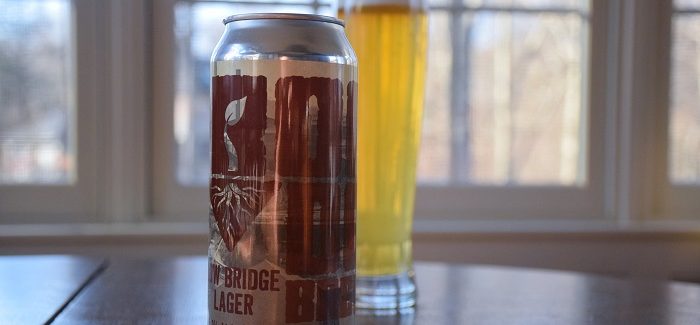 Root Down Brewing Co. | Low Bridge Lager