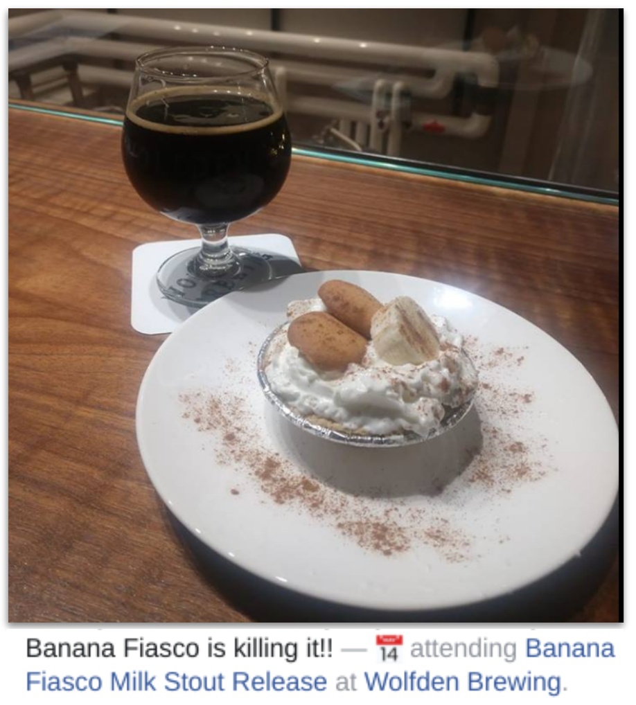 Bananas Fiasco Wolfden Brewing by John Bittermann
