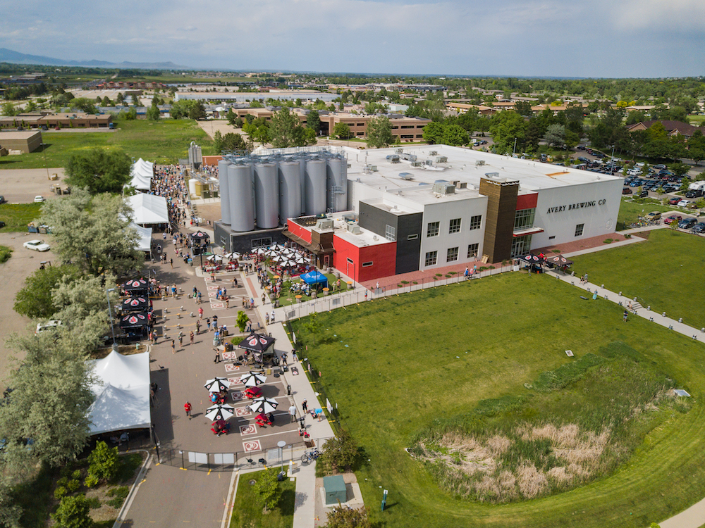 Avery Invitational and Anniversary Drone View