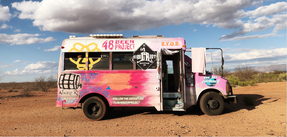 Label Artist Heidi Geist's Bus Fearless